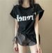 New Super Hot And Thin Shoulder Sweet And Cool Short-sleeved T-shirt Loose Women's Summer Top_ecoleips.com