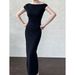 Luxi French Style Asymmetrical Waist Cinching Long Dress Elegant Slimming Summer Style Sleeveless Ankle-Length Casual Dress for Women_ecoleips.com