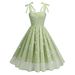European And American Style Embroidered Suspender Cocktail Dress for Women Elegant Cocktail Wear_ecoleips.com