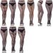 European And American Style Pantyhose Fishnet Stockings Fashion Girl Sexy Tattoo Trim Body Image Jacquard Lace Hollow_ecoleips.com