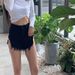 Aria Basics Aria Basics European And American Ins Summer Hip-hop Metal Element High-waisted Dark-colored Pocket Jeans For Women With Ripped_ecoleips.com