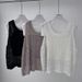 25 Spring Breeze Hollow Linen Set New Women's Fashion Versatile Stylish Crochet Vest Top + Mid-Length Skirt_ecoleips.com