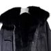 Women's Denim Jacket With Faux Fur Collar, Winter Short Padded Coat, Loose Fit, Thick Warm Fleece Lining, Casual Style_ecoleips.com