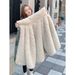 girl Fleece-Lined Thickened Jacket For Women Winter 2025 New Korean Style Cotton Padded Lamb Wool Coat Workwear Parka_ecoleips.com