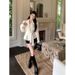 French-style Plush Blazer For Women, New Winter Model, Elegant Stylish, Padded And Thickened_ecoleips.com