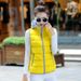 Colorblock Hooded Puffer Vest For Women – Lightweight Quilted Reversible Gilet In Candy Colors_ecoleips.com