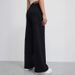 Women's High-Waisted Flared Jeans – Stretch Cotton Denim With Vintage Wash_ecoleips.com