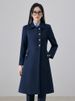 Mid-length Hotel Property Sales Workwear, Men's Warm Woolen Coat, Women's Professional Attire Jacket_ecoleips.com