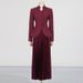 K New Three-dimensional Embroidery Design Suit+high Waisted Pleated Skirt Two-piece Set For Women_ecoleips.com