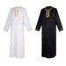 Cross-border Arab Robe, Middle Eastern Embroidered Men's Muslim Clothing, Halloween Cosplay Party Costume_ecoleips.com