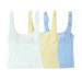 Aria Basics Aria Basics Cross-border European And American Style Wide-shoulder Tie-up Camisole Women, Stylish Elastic Short Sleeveless Top For_ecoleips.com