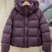 girl High-end Super Stylish Puff Jacket Winter 2025 New Hot Short Hooded Cloud Loose Cotton Coat_ecoleips.com
