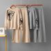"Elegant Embroidered Knit Sweater & Wide Leg Pants Set For Women - Comfortable Casual Outfit"_ecoleips.com
