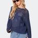 Aria Basics Aria Basics New European And American Cross-border Fashion Women's Clothing: Sexy Hollow-out Knitted Cardigan With A Unique Design,_ecoleips.com