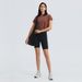 New European And American Style Sexy Crop Top Yoga T-Shirt For Women, Quick-Dry Loose Breathable Outdoor Sports Fitness_ecoleips.com