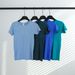 Ultra-Stretch Quick-Dry Round Neck T-Shirt For Women – High-Performance Running & Yoga Top (Lightweight Athletic Tee)_ecoleips.com