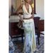 2025 New Women's Fashion Sexy Backless Halter Top Slim Fit Printed Long Dress Two-Piece Set_ecoleips.com