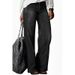 2023 Cross-Border Foreign Trade Original European And American Retro Fashion Casual Straight Wide-Leg Women's_ecoleips.com