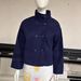 Premium Wool Blend Short Coat Women's Double-Faced Wool Jacket Stand Collar Slim Fit Elegant Office Wear_ecoleips.com
