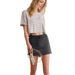 's Best-selling Hot Item: Sweet Spicy Style, Rolled Hem, Tie-waist A-line Mini Skirt, European And American_ecoleips.com