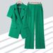 Women's Clothing Purple Short Sleeved Small Suit Jacket For Women Summer Thin New Style Casual Professional Suit Suit Summer_ecoleips.com