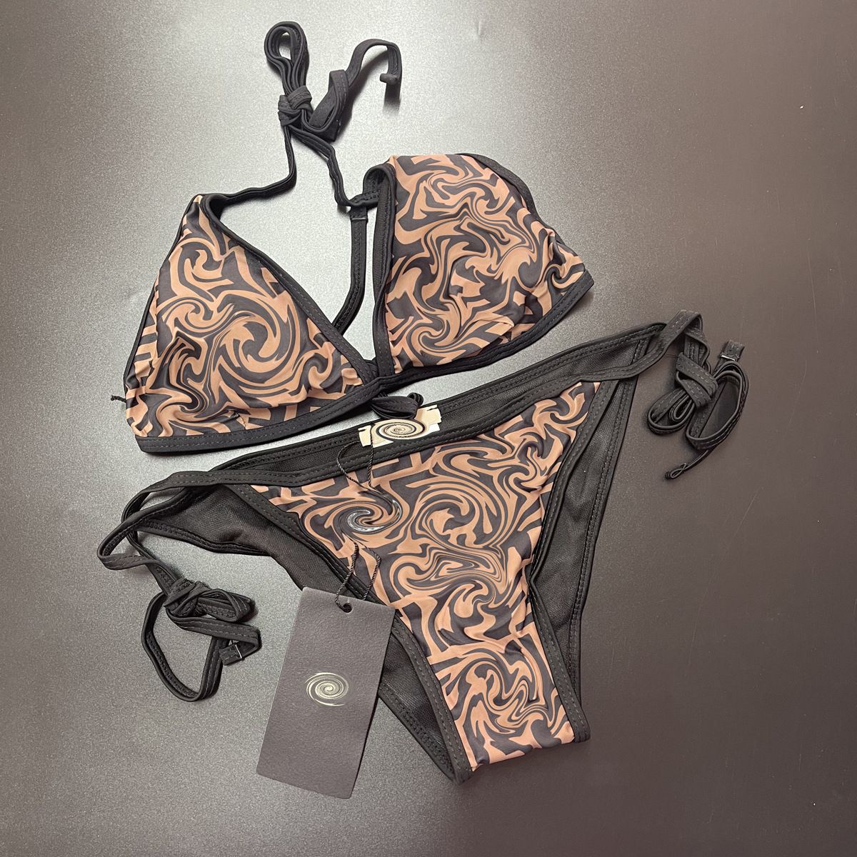Factory Direct Sales Cross-border Three-piece Bikini, Popular Foreign Trade Two-piece Swimsuit_ecoleips.com