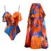 Women's Clothing Ruffled One Piece Swimsuit American Style Beach Vacation Hot Selling Item_ecoleips.com