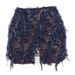European And American Style 2026 Summer New Fashion Personality Street Trend Striped Tassel Slim-fit Bodycon Short Skirt_ecoleips.com