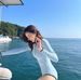 Aria Basics Korean INS Style Long Sleeve Sun Protection Conservative High Neck Zipper One-Piece Swimsuit Slim Fit Snorkeling Surfing_ecoleips.com