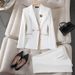 Women's Clothing Niche Temperament Business Enterprise White-collar Suit Female 2023 Autumn And Winter New Version Hotel Manager Work Clothes_ecoleips.com