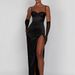 Women's Clothing Autumn And Winter New Suspenders Slit Waist Sexy Slim Women's Long Skirt INS Dress_ecoleips.com