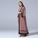Verve Fashionable Lace Long Dress Muslim Dubai Robe 1555_ecoleips.com