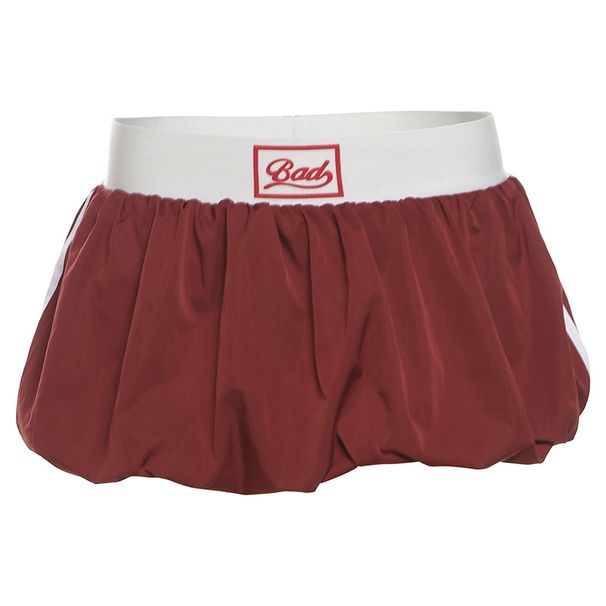 2025 Summer New Women's Solid Color Slim Fit Street Fashion Low Waist Casual Sports Skirt_ecoleips.com