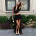2025 European And American Style Cross-Border Spring New Women's Solid Color Slim Halter Neck Vest Fashion Low Waist_ecoleips.com