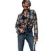 French Retro Plaid Shirt For Commuting, Casual Street Style, And Autumn/Winter Wear_ecoleips.com