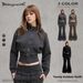 Women's Street Style Retro Washed Sports Detachable Cardigan Hooded Sweatshirt And Flared Slim Fit Trousers Set Outdoor Suit_ecoleips.com