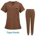 Women's Clothing Operating Room Short Sleeved Hand Washing Clothes Female Skin Management Nurse Clothes Surgeon Isolation Clothes Work Clothes_ecoleips.com