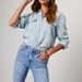 Women's Clothing Women's Long Sleeved Denim Shirt Casual Lapel Single Breasted European And American Style Autumn Fashion_ecoleips.com