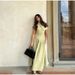 Women's Clothing Spring And Summer Women's Dress Elegant Temperament Oblique Collar Solid Color High Collar Pleated Slim Dress_ecoleips.com