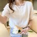 2026 Spring/Summer Korean Edition: A Niche, Sophisticated Yet Minimalist Top With Short Sleeves That Exudes A Stylish An_ecoleips.com