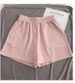 Women's Clothing Sports Shorts High Waist Loose Slim Wide Leg Pants Solid Color Cotton Casual Pants_ecoleips.com