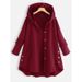 Women's Clothing Cotton Padded Jacket Hooded Mid Length Coat Women's Clothing Autumn And Winter Casual Warm Cotton Padded Jacket_ecoleips.com