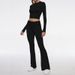 Women's Clothing Round Neck Two Piece Suit_ecoleips.com