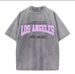 220g Washed Vintage Plus Size Retro European And American Batik Pure Cotton T-Shirt Unisex Drop Shoulder Loose Half_ecoleips.com