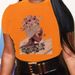 Summer European And American Cross-border Foreign Trade Wholesale T-shirts, Round-neck Casual Plus-size Loose_ecoleips.com