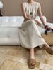 Spring And Summer Women's Casual Solid Color Round Neck Sleeveless Loose Dress Casual Women Dresses 2025 New Summer Korean BQ0M_ecoleips.com