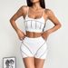 AD394 Creative 2025 Summer Style Japanese And Korean Sports Yoga Women's Fashion Casual Set_ecoleips.com