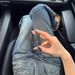 New Heavy Industry Straight Jeans Women's Spring And Autumn Design Hot Diamond High Waist Loose Skinny Narrow Wide Leg Pants_ecoleips.com
