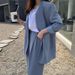 Women's Clothing Loose Casual Shoulder Pad Suit Jackets_ecoleips.com