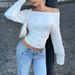 Voya Women's High Cold Imperial Style T-shirt For Spring And Summer 2026, New Style, One Cut Collar Style Top_ecoleips.com